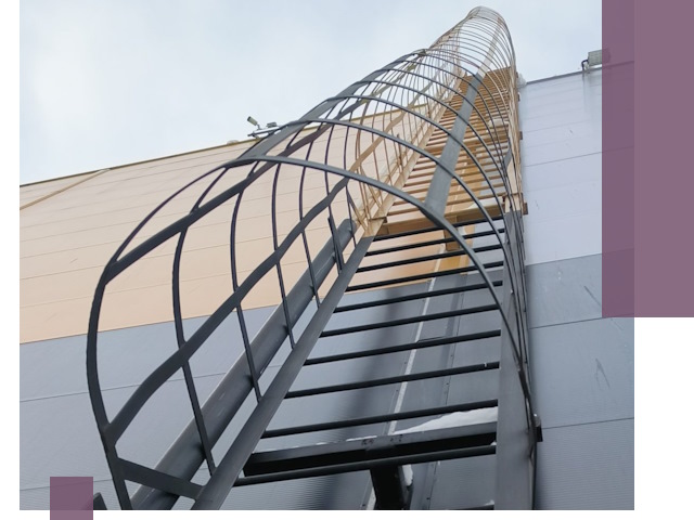 Изготовление и монтаж пожарных лестниц в Белореченске профессионально