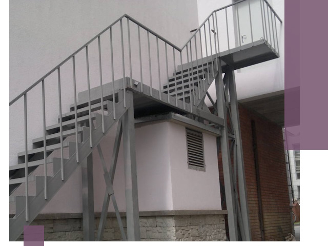 Монтаж пожарных лестниц под ключ в Белореченске с гарантией качества