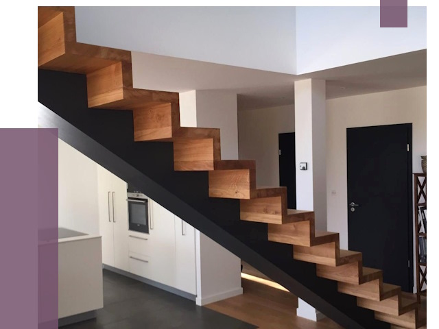 Изготовление деревянных лестниц в Белореченске от 86224 руб. | ПРОЛЁТ-Блч