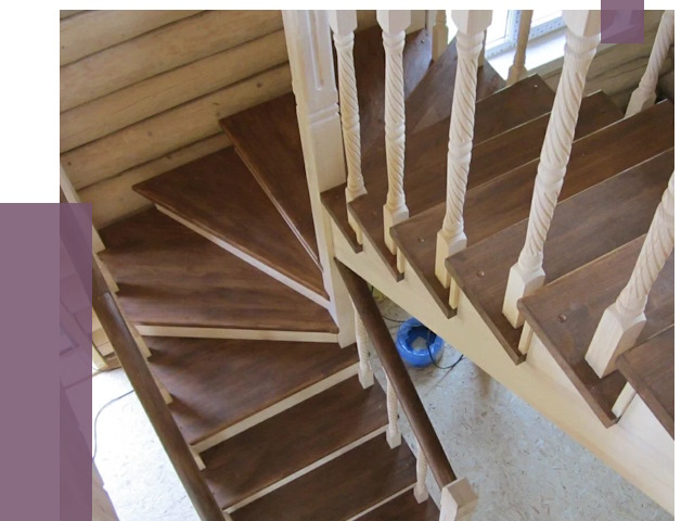 Реставрация деревянных лестниц в Белореченске от 4260 руб.