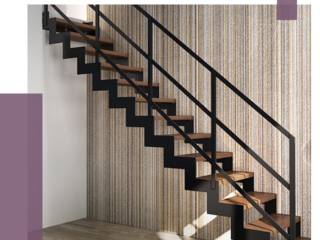 Изготовление металлических лестниц в Белореченске от 48184 руб. | ПРОЛЁТ-Блч