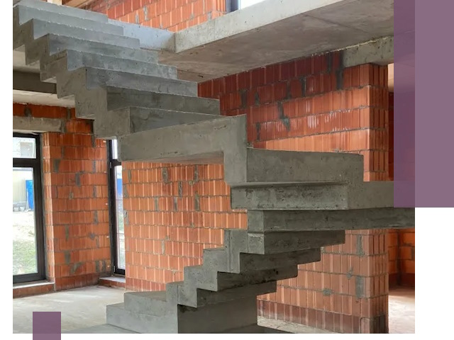 Изготовление бетонных лестниц под ключ в Белореченске