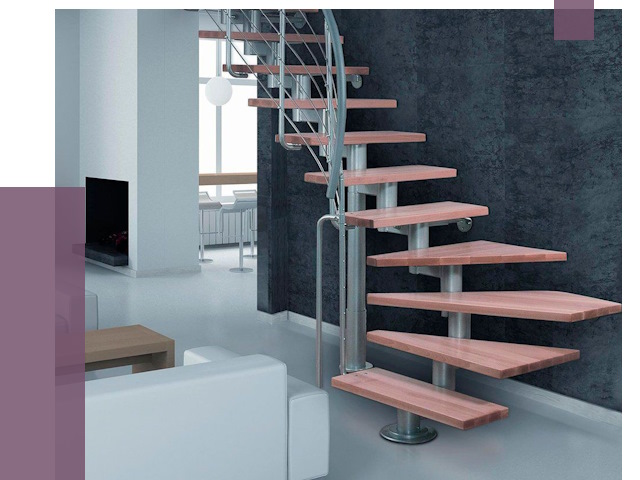 Модульные лестницы в Белореченске от 16738 руб. — купить в ПРОЛЁТ-Блч