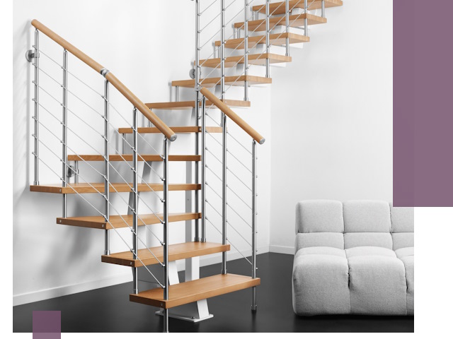 Модульные лестницы под ключ в Белореченске — монтаж и изготовление