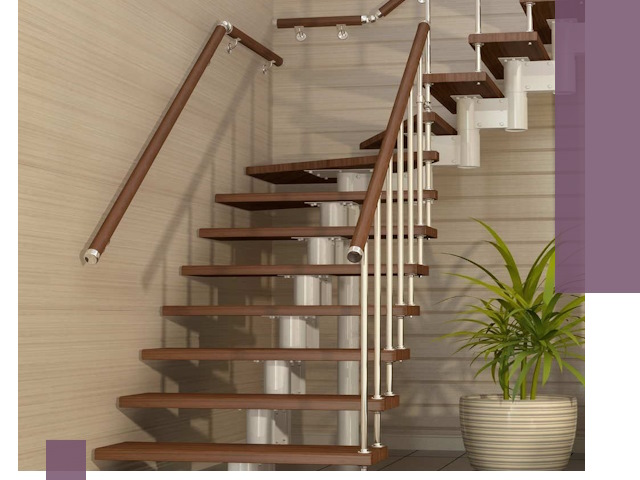 Изготовление модульных лестниц под ключ в Белореченске