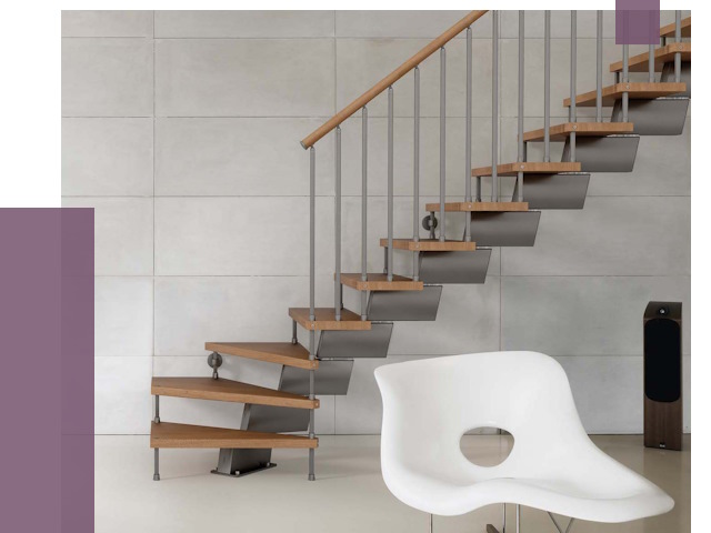 Монтаж модульных лестниц в Белореченске от 6289 руб. 