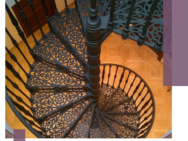 Винтовые лестницы под ключ в Белореченске: производство и монтаж