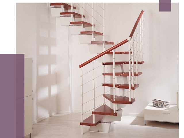 Изготовление лестниц на больцах в Белореченске от 9637 руб. | ПРОЛЁТ-Блч