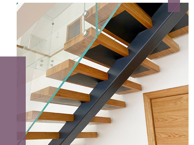 Лестницы на монокосоуре в Белореченске от 18766 руб. под ключ | ПРОЛЁТ-Блч