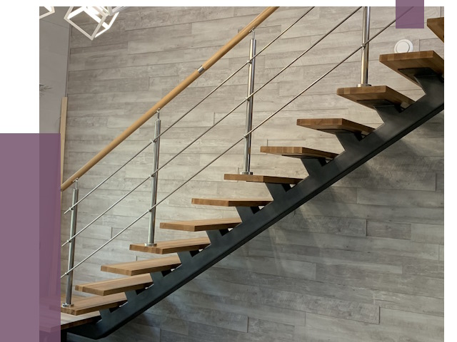 Изготовление лестниц на монокосоуре в Белореченске от 75573 руб. 