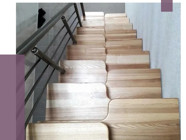 Лестницы гусиный шаг в Белореченске от 12934 руб. под ключ | ПРОЛЁТ-Блч