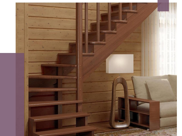 Лестницы эконом класса в Белореченске от 18107 руб. бюджетные решения