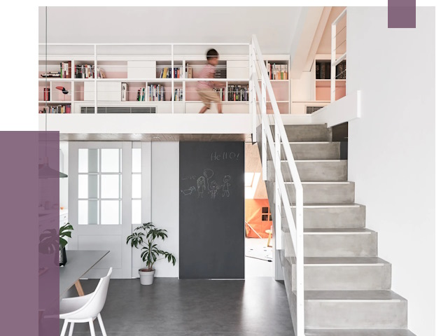 Лестницы для двухуровневой квартиры в Белореченске от 174984 руб. | ПРОЛЁТ-Блч