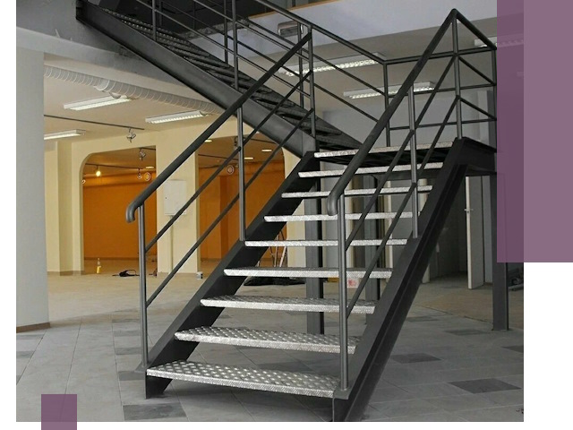 Лестницы для офиса в Белореченске: изготовление, монтаж, демонтаж