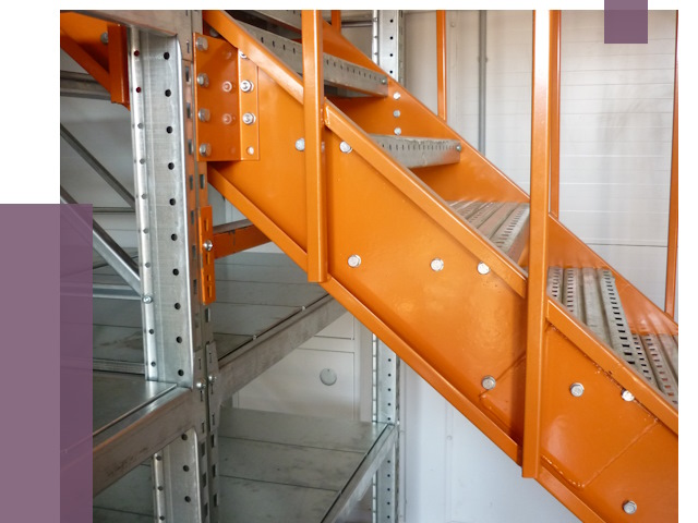 Лестницы для склада в Белореченске от 76080 руб. — решения | ПРОЛЁТ-Блч