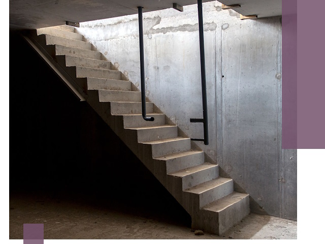 Изготовление и монтаж лестниц в подвале в Белореченске