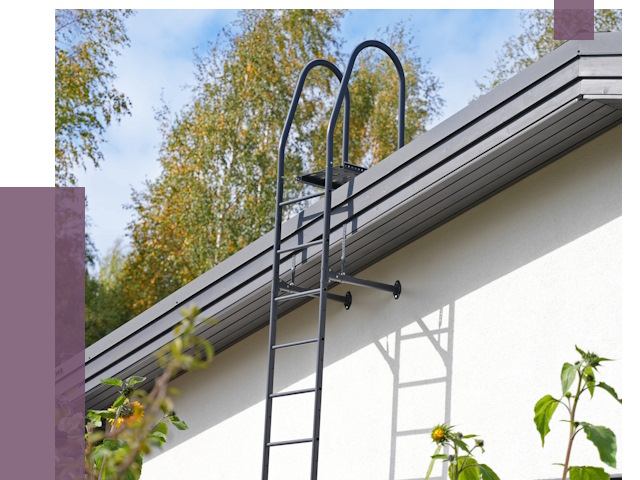 Лестницы на крышу в Белореченске от 18969 руб. — монтаж и монтаж ПРОЛЁТ-Блч