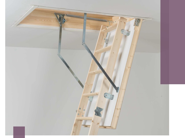 Установка чердачной лестницы под ключ в Белореченске