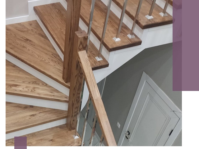 Обшивка металлических лестниц под ключ в Белореченске