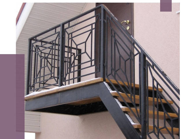 Металлические перила в Белореченске от 4260 руб.  | ПРОЛЁТ-Блч