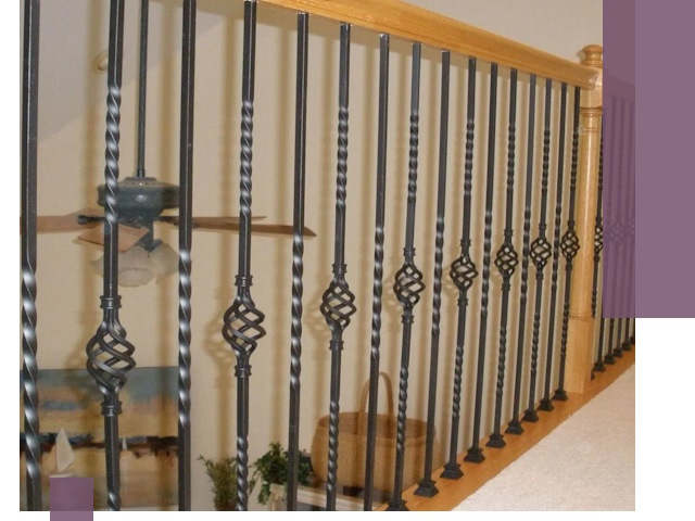 Изготовление и монтаж кованных перил в Белореченске под ключ
