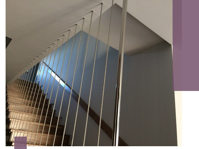 Тросовые перила под ключ в Белореченске — производство и монтаж