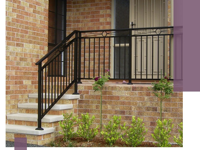 Уличные перила из металла под ключ в Белореченске