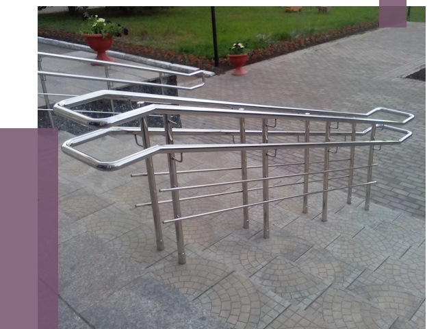 Перила для инвалидов в Белореченске от 7527 руб. под ключ | ПРОЛЁТ-Блч