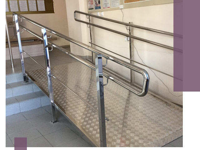 Перила для инвалидов в Белореченске — надежные поручни и ограждения