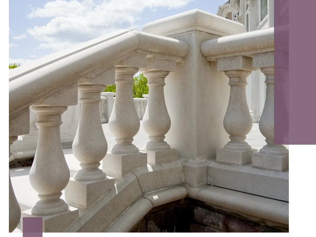 Балюстрады из металла и камня под ключ в Белореченске