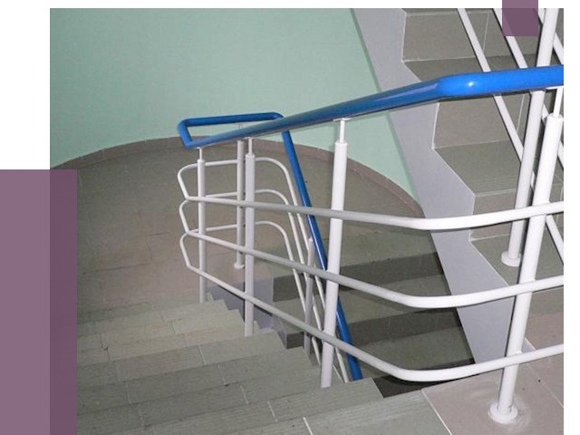 Перила в подъезде в Белореченске — установка и замена от 7354 руб. | ПРОЛЁТ-Блч