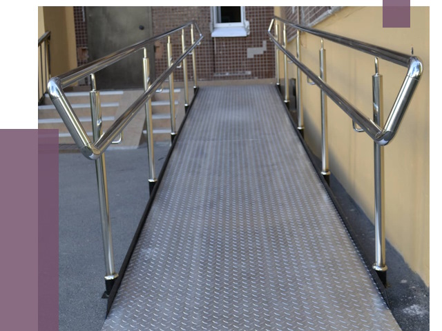 Пандусы в Белореченске от 12173 руб. — установка для инвалидов | ПРОЛЁТ-Блч