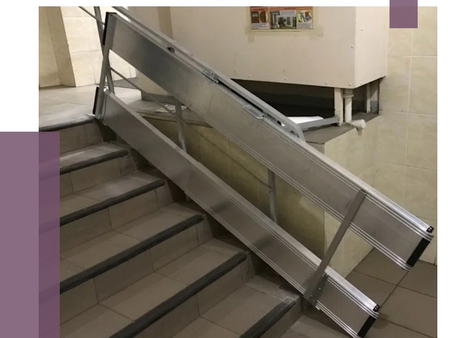 Откидные пандусы в Белореченске от 6594 руб. — купить | ПРОЛЁТ-Блч