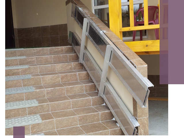 Откидные пандусы под ключ в Белореченске — монтаж и демонтаж