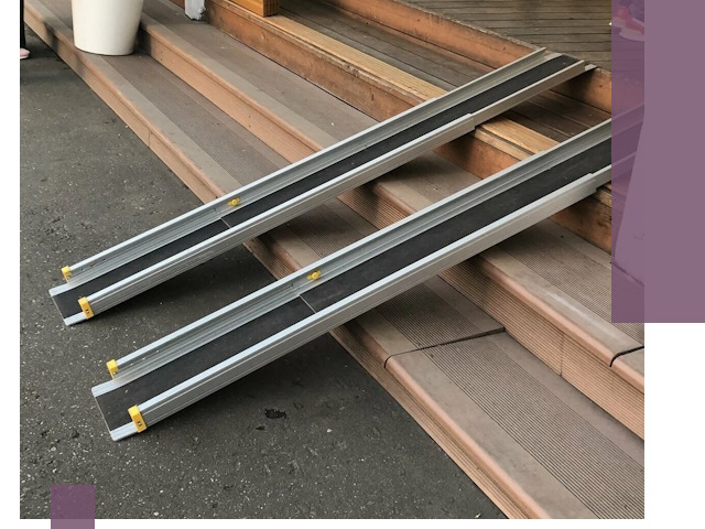 Телескопические пандусы под ключ в Белореченске — изготовление и монтаж