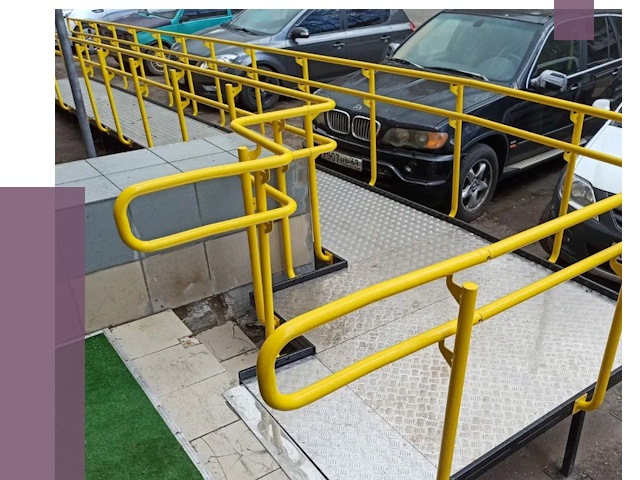 Стационарные пандусы в Белореченске от 12173 руб. | ПРОЛЁТ-Блч