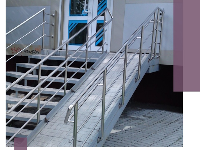 Пандус на крыльцо под ключ в Белореченске: монтаж и изготовление