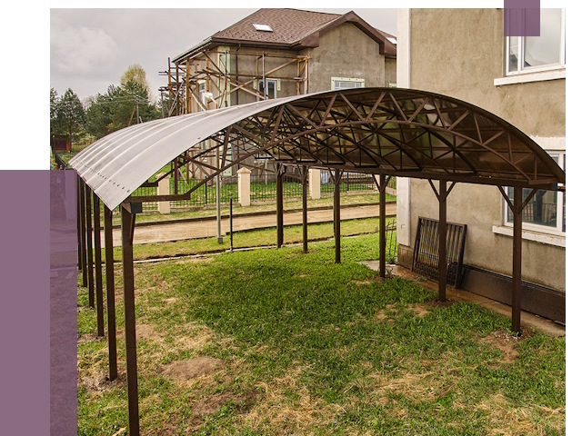 Демонтаж навесов в Белореченске от 4565 руб. — разборка и вывоз | ПРОЛЁТ-Блч