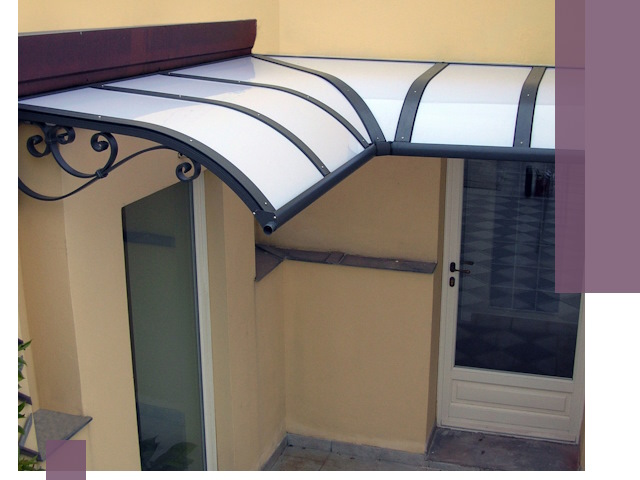 Монтаж козырьков любой сложности в Белореченске под ключ