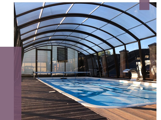 Навесы для бассейна в Белореченске от 16636 руб. под ключ | ПРОЛЁТ-Блч