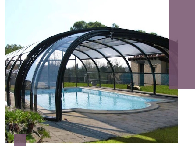 Навесы для бассейна в Белореченске: изготовление и монтаж под ключ