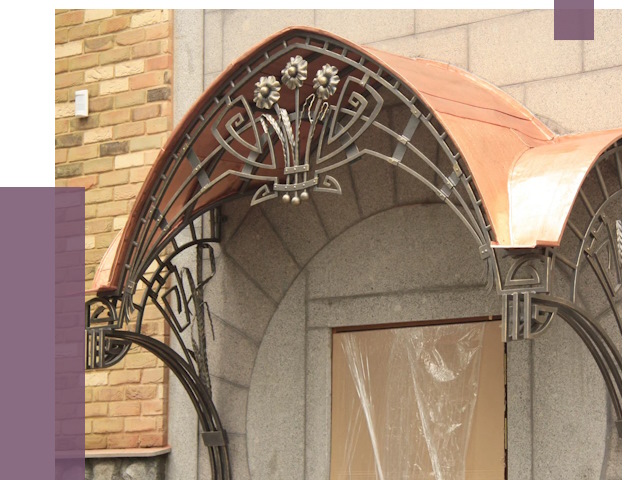 Арочные козырьки в Белореченске от 14455 руб. 