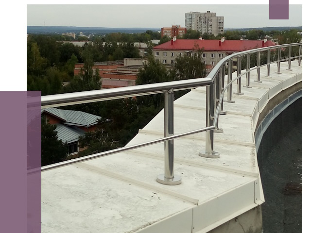 Парапеты и ограждения кровли в Белореченске от 4920 руб. 