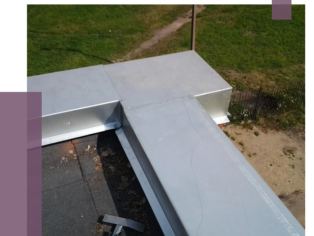 Оцинкованные парапеты в Белореченске от 7963 руб.  | ПРОЛЁТ-Блч