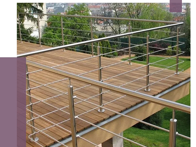 Алюминиевые парапеты в Белореченске под ключ от 7709 руб. 