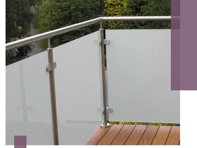 Алюминиевые парапеты для балконов и террас в Белореченске