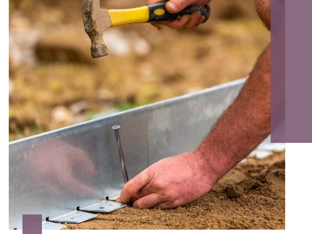 Монтаж металлических бордюров в Белореченске быстро и качественно