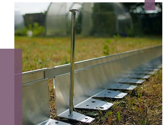 Металлические бордюры для газона в Белореченске от 4260 руб. | ПРОЛЁТ-Блч