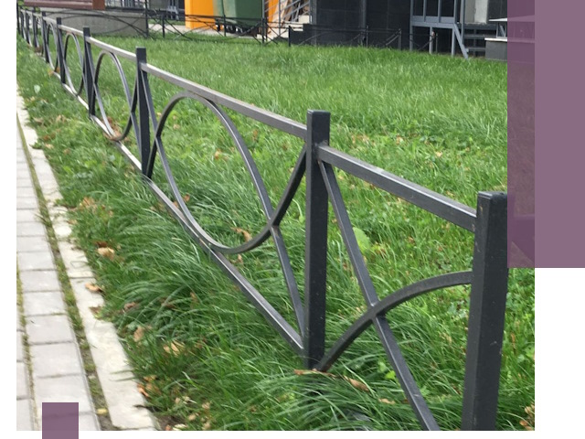 Газонные ограждения из металла в Белореченске — монтаж и продажа