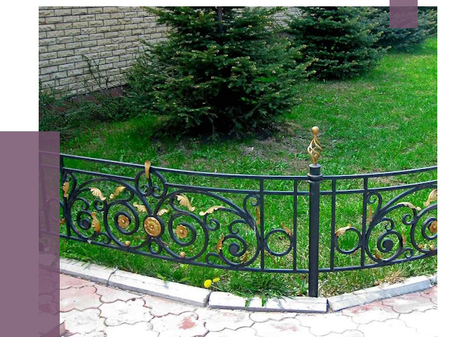 Кованые газонные ограждения в Белореченске от 7557 руб. — ПРОЛЁТ-Блч